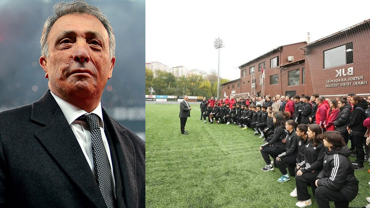 Beşiktaş Başkanı Ahmet Nur Çebi'den sporculara veda ziyareti
