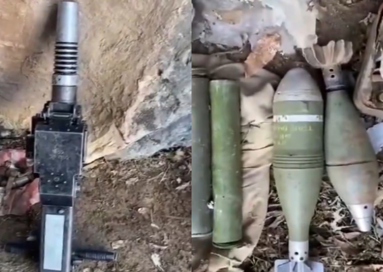PKK'ya bir darbe daha: Teröristlerin mağarasında çok sayıda mühimmat ele geçirildi
