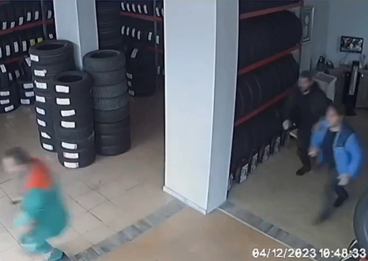 İşte 5.1 büyüklüğündeki deprem sırasında Bursa'da yaşanan panik anı!