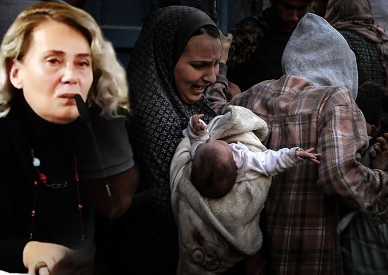 Ayçin Kantoğlu: "Gazze'de hepimiz işgal edildik! Haysiyetin ineceği bir yer kalmadı"