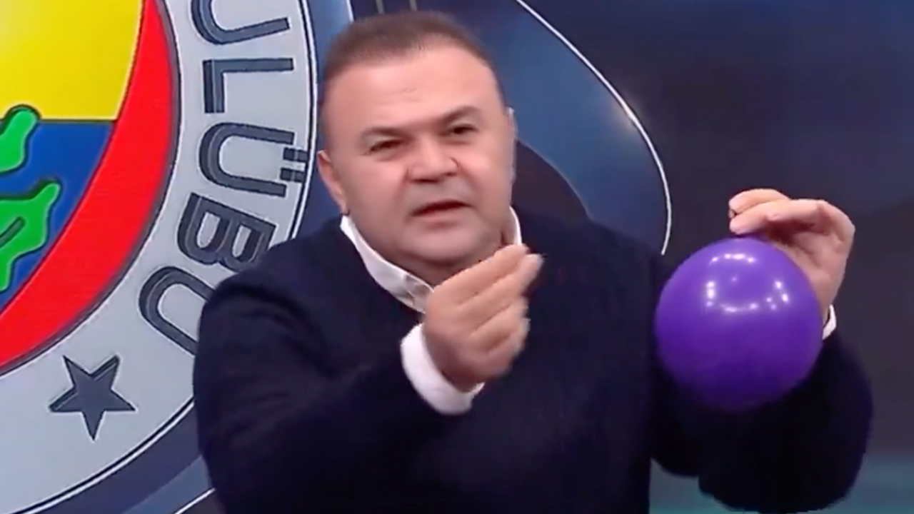 "Fenerbahçe'nin iyi teknik adamı var diye İsmail Kartal balon gibi şişirildi" demişti, canlı yayında özür diledi