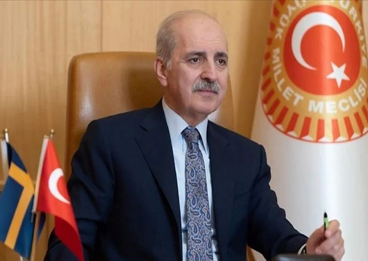 TBMM Başkanı Numan Kurtulmuş'tan, Ali Sinanoğlu ile Cem Davran'a "Filistin" teşekkürü!