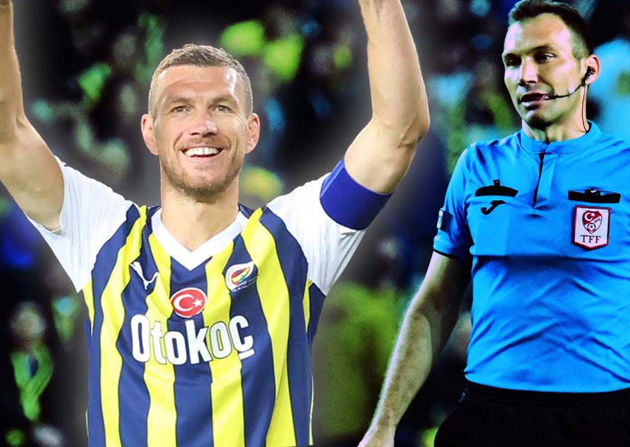 Canlı yayında çılgına döndü: "Edin Dzeko'nun net ayağa basmasına sarı kart veremiyor! Çünkü hakemlikten uzak, korkak ve rezil bir hakem!"