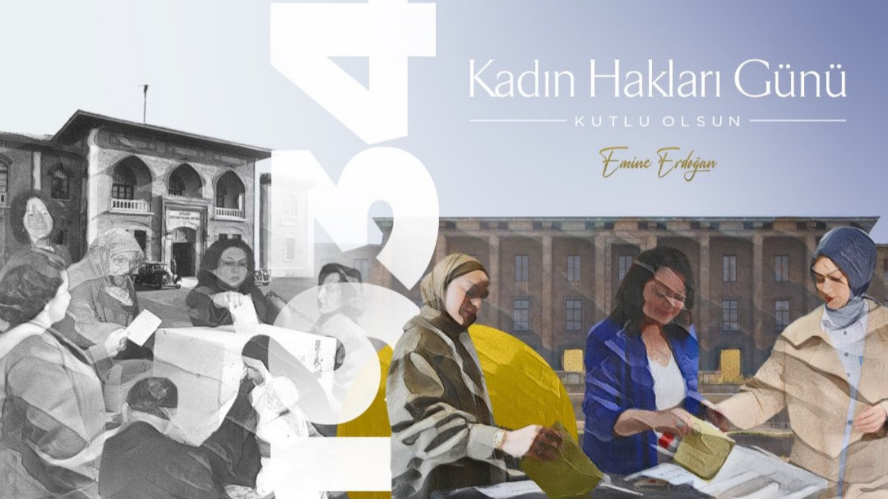Emine Erdoğan, Türk kadınının seçme ve seçilme hakkını elde etmesinin 89. yılını X hesabından kutladı