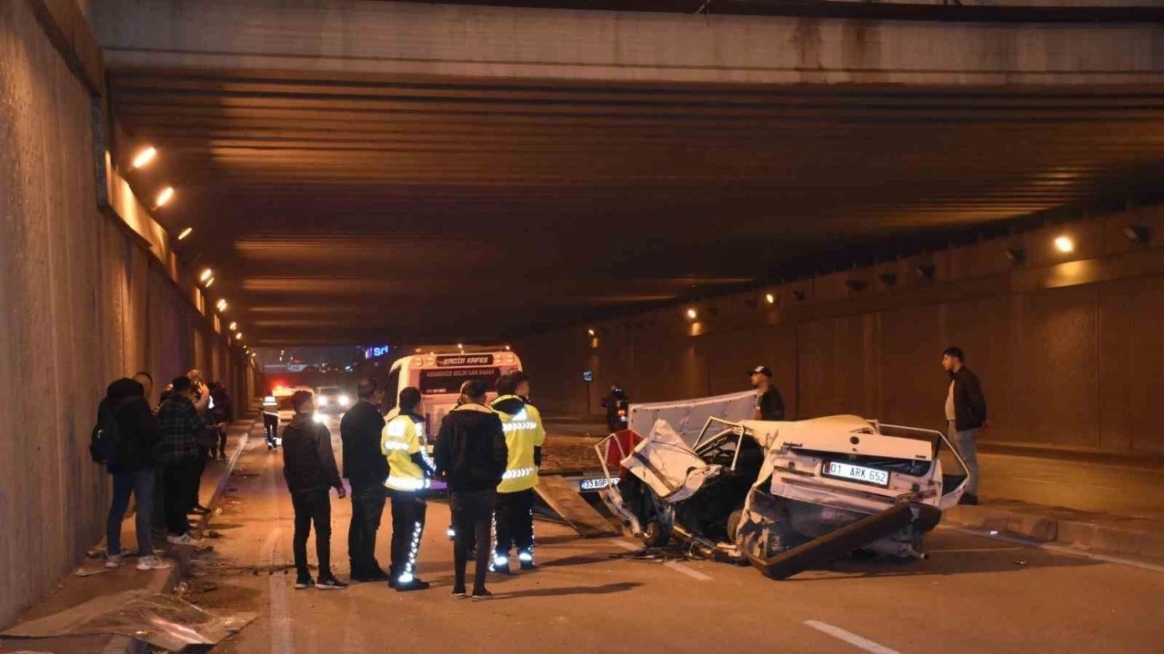 Adana’nın Seyhan ilçesinde asker uğurlama konvoyunda kaza! 4 kişi yaralandı!