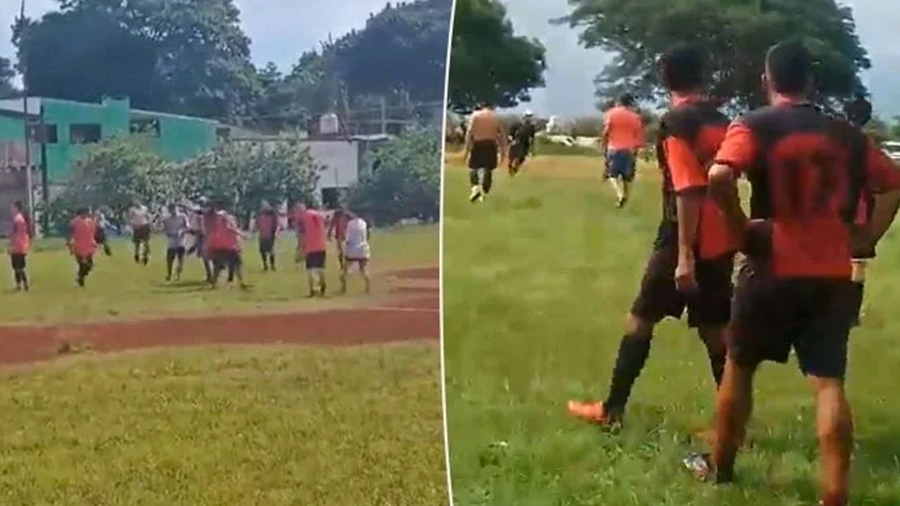 Futbol maçında ortalık savaş alanına döndü! Hakem futbolcuyu bıçakladı