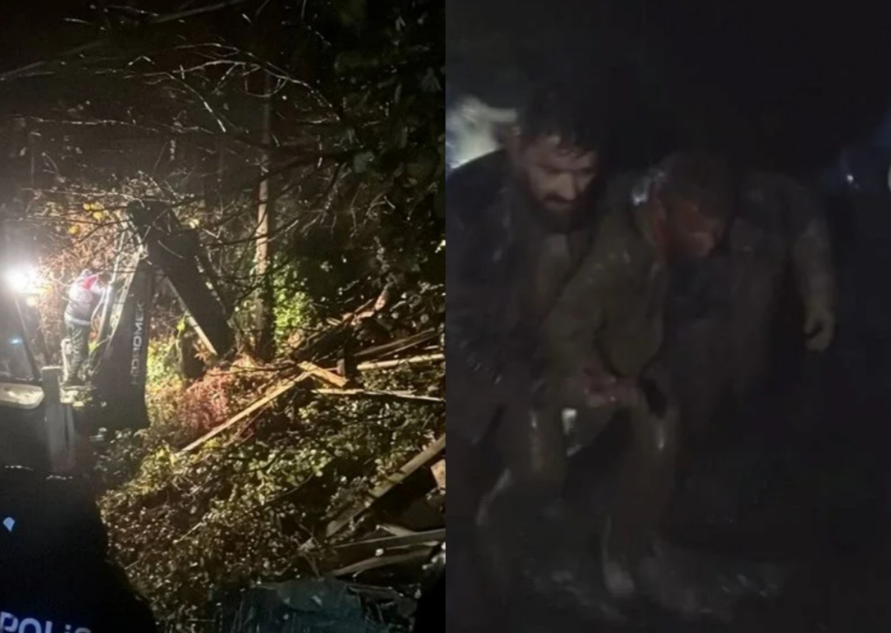 Zonguldak'ta heyelan felaketi! Anne ve oğlu kurtarılmaya çalışırken ikinci kez heyelan meydana geldi! AFAD acı haberi duyurdu