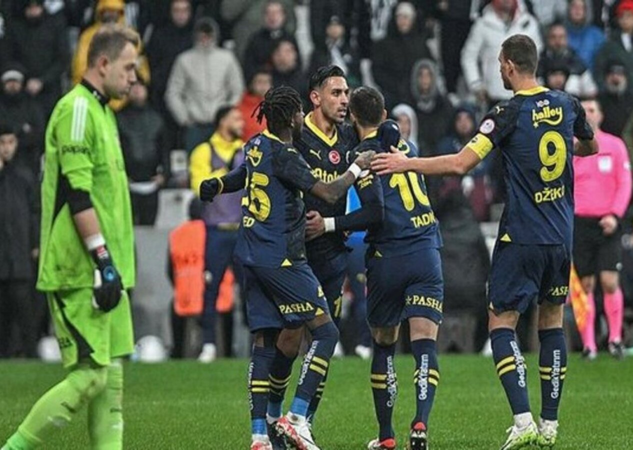 Beşiktaş 1 - 3 Fenerbahçe | Maçın geniş özeti