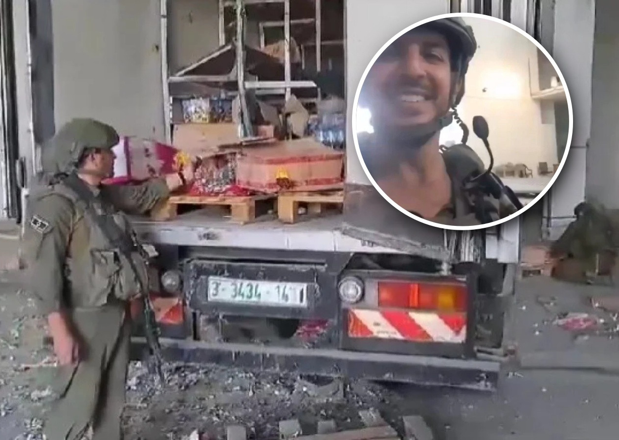 İsrail'den aşağılık bir hareket daha! Gazze'ye gelen yardımları yakıp o anları kayda aldılar!