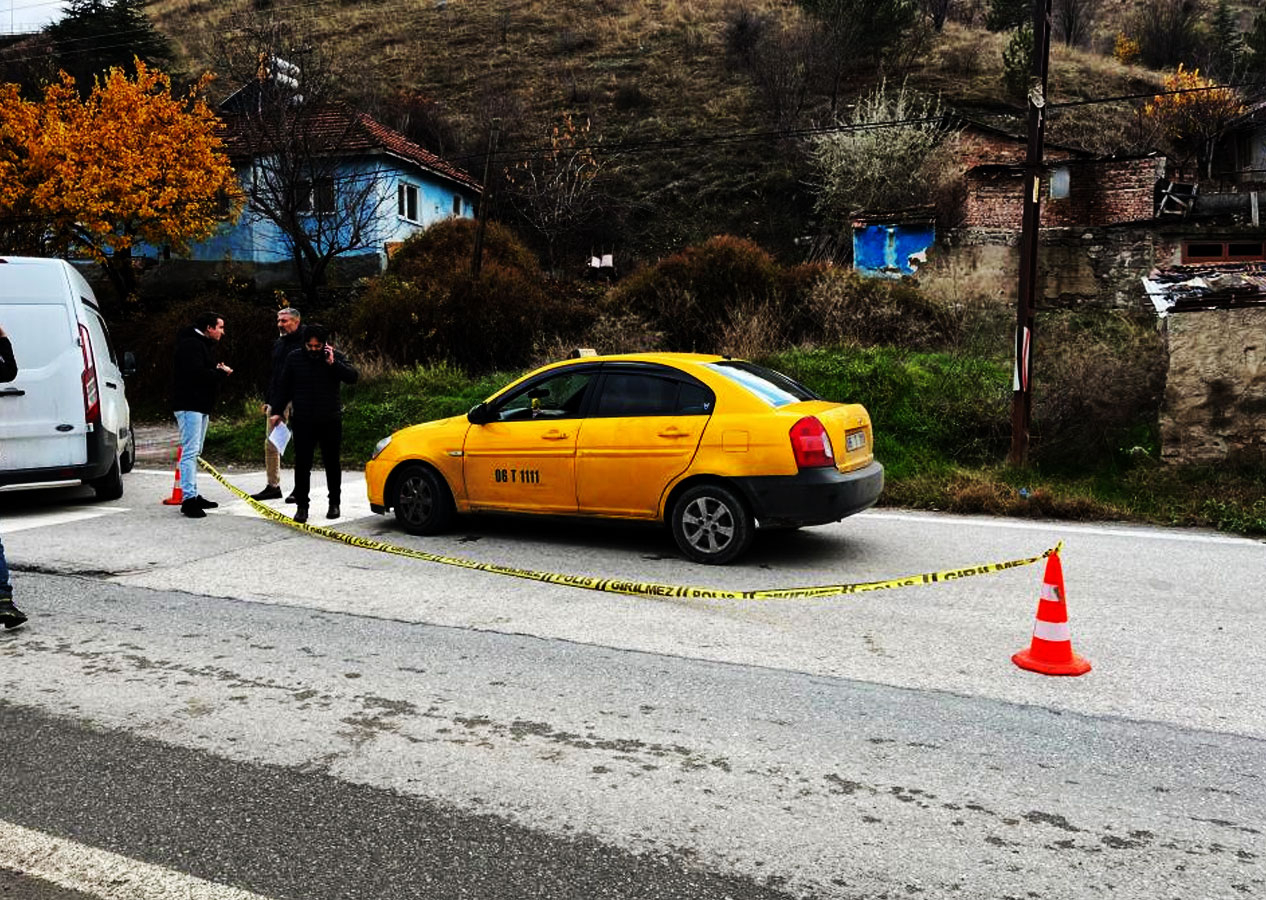 Ankara'da takside dehşet! Eski eşinin boğazını keserek katletti