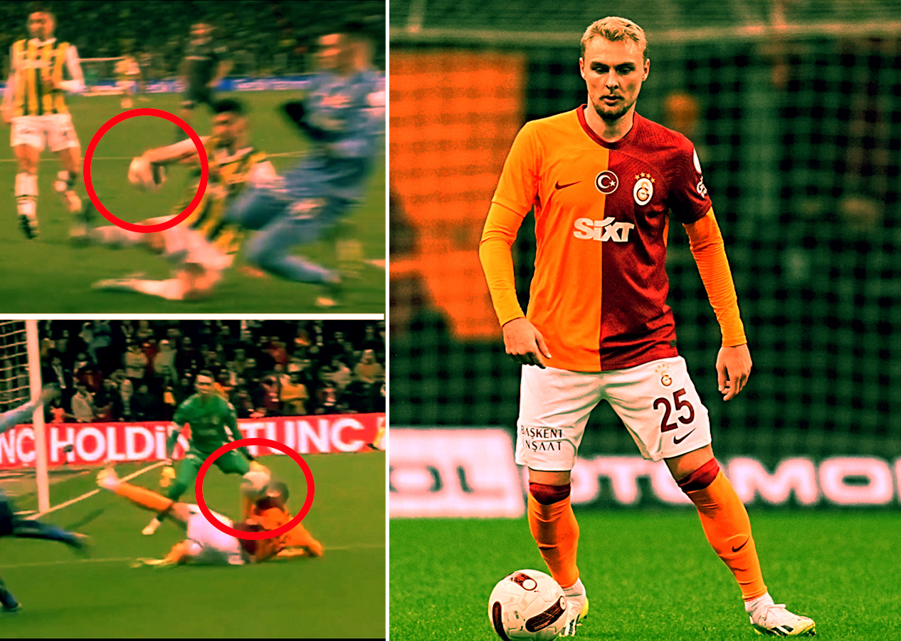 "Samet Akaydin'in koluna penaltı çalmayanlar, Victor Nelsson'a pozisyon olunca çalabiliyor! Galatasaray test takımı olmamalı!"