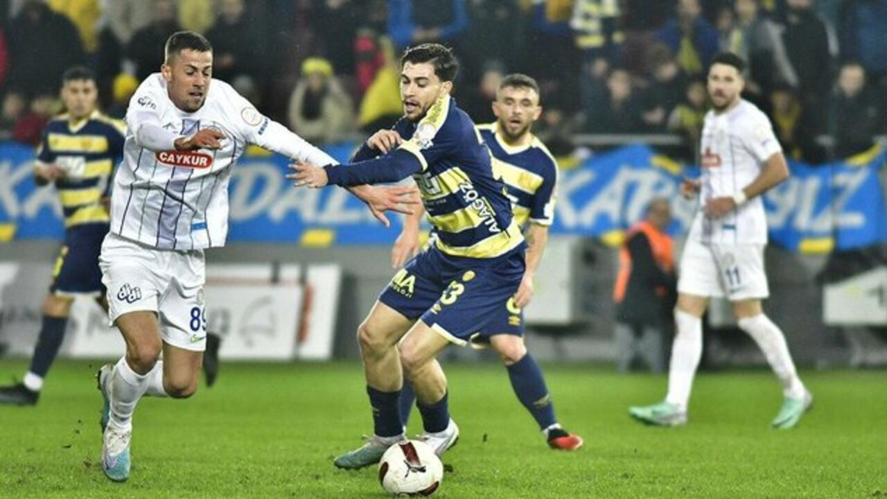 MKE Ankaragücü 1 - 1 Çaykur Rizespor | Maçın özeti