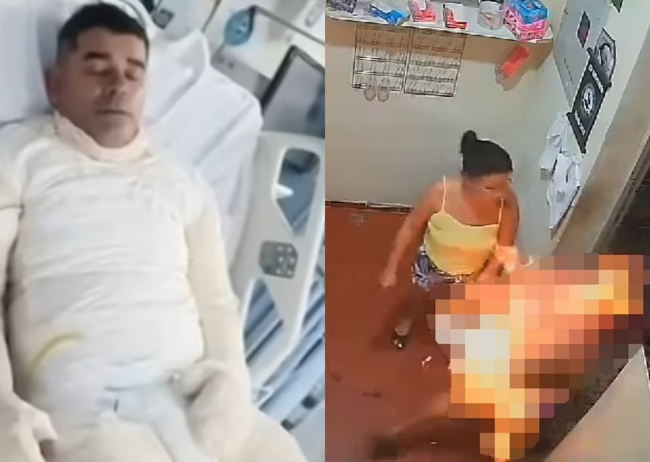 Kıskançlık krizine giren kadın, 30 yıllık kocasını diri diri yaktı! Korkunç cinayet anbean kaydedildi...