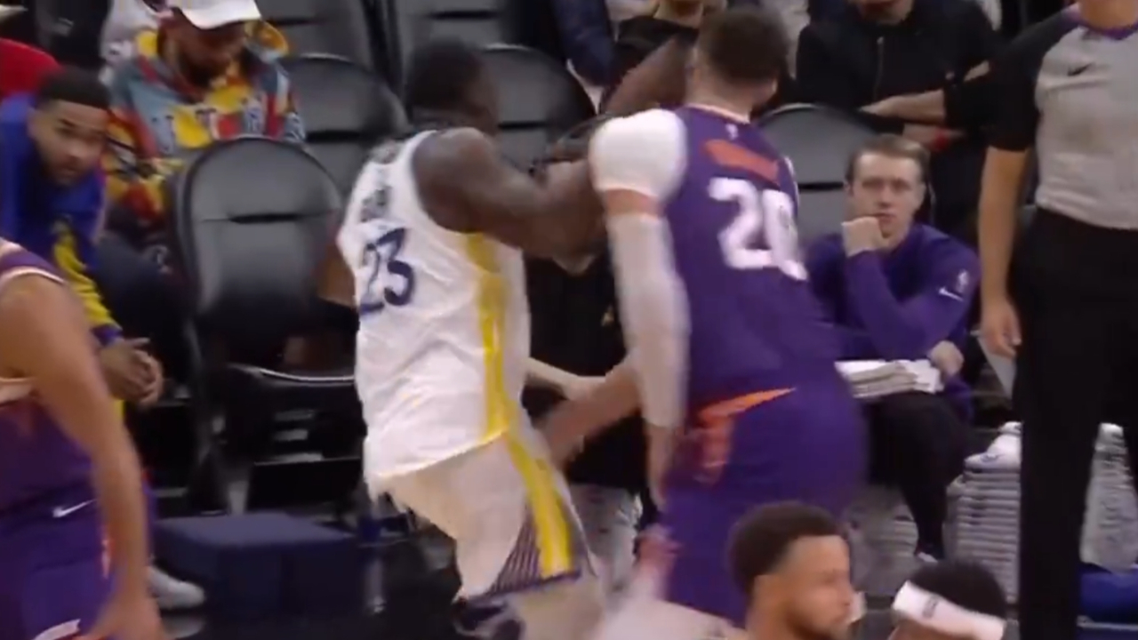 Draymond Green'den Nurkiç'e yumruk! İyice kontrolden çıktı...