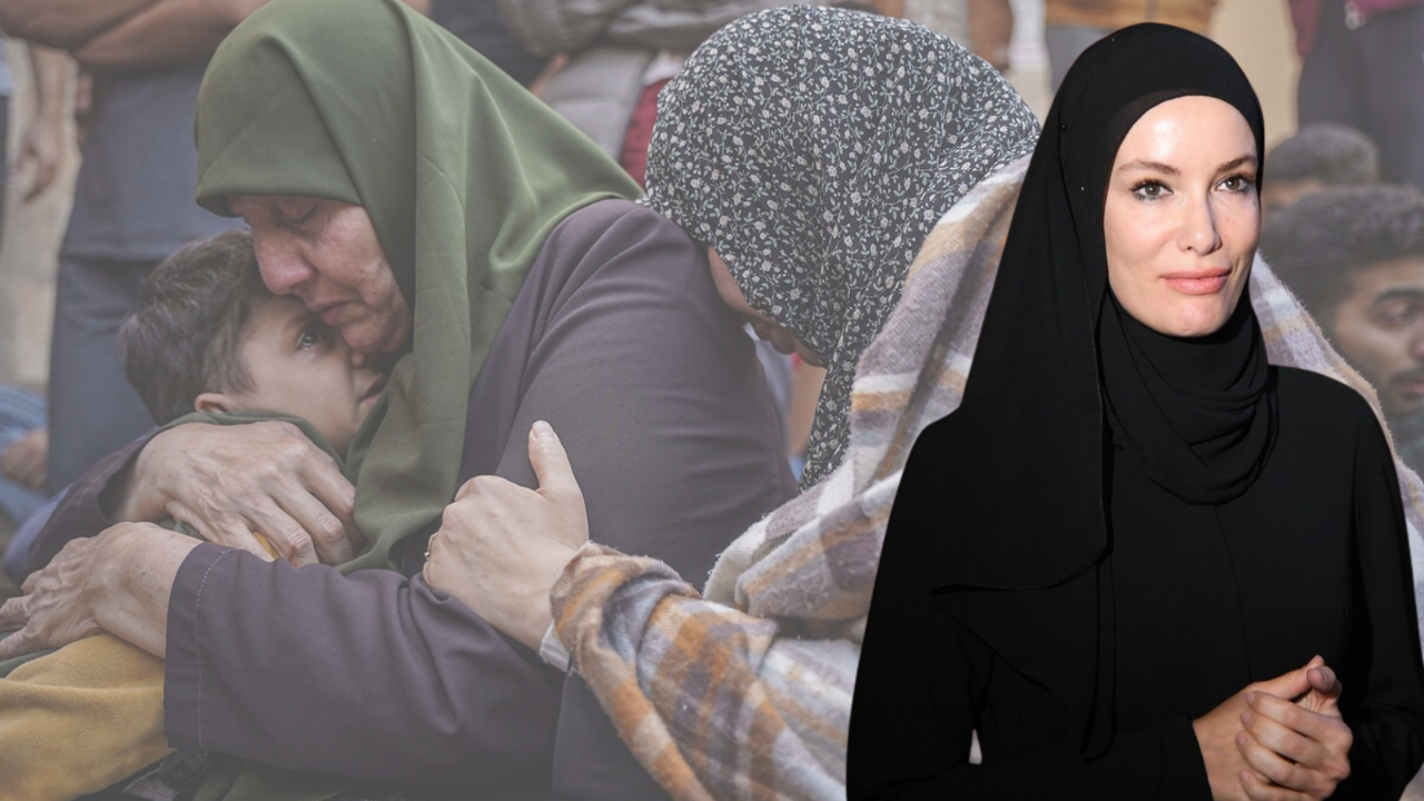 Gamze Özçelik'ten Gazze mesajı! ''Gidilecek hiçbir güvenli yer yok''