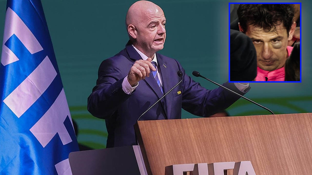 FIFA Başkanı Gianni Infantino'dan Halil Umut Meler saldırısı sonrası kınama: "Yaşananlar kabul edilemez"