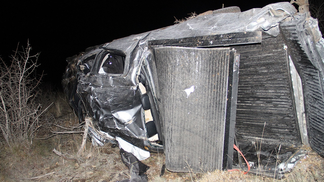 Yozgat'ta trafik kazası: 1 ölü, 2 kişi yaralı...