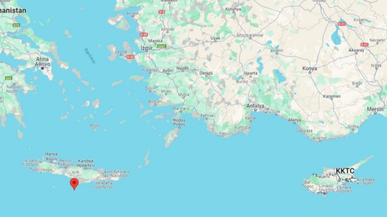 Akdeniz'de korkutan deprem! Kandilli Rasathanesi duyurdu...
