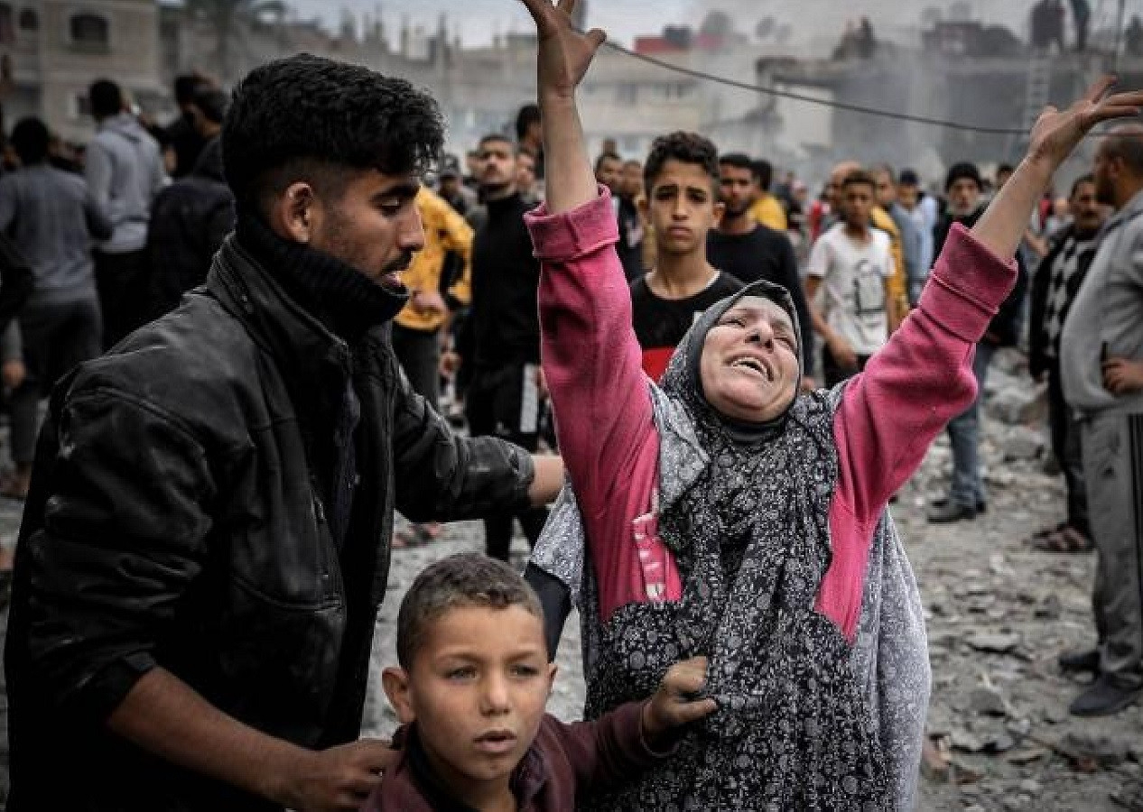 Hamas'tan tüm dünya bireylerinden talep! Gazze için 3 gün boyunca kitlesel gösteri yapma çağrısı!