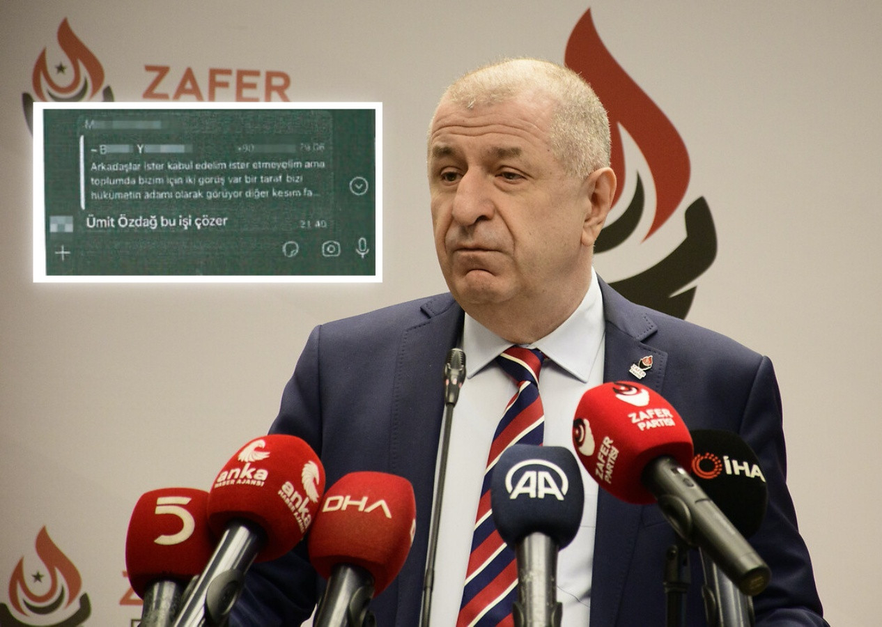 Tuzla Piyade Okulu'ndaki provokasyonun altından da Ümit Özdağ çıktı! WhatsApp mesajlaşmaları ifşa oldu...
