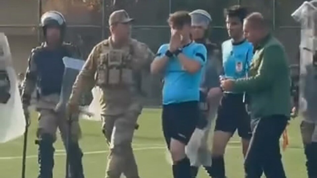 Şırnak’ta amatör maça jandarma müdahale etti!