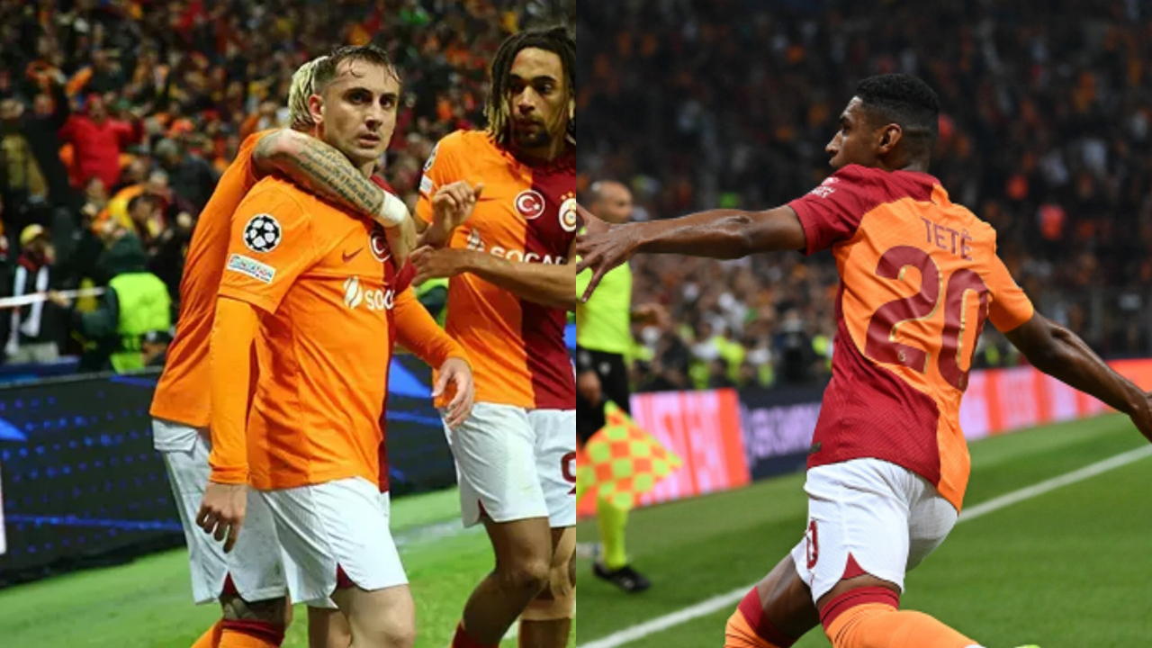 Kerem Aktürkoğlu ve Tete'nin golleri Şampiyonlar Ligi'nde ödüle aday