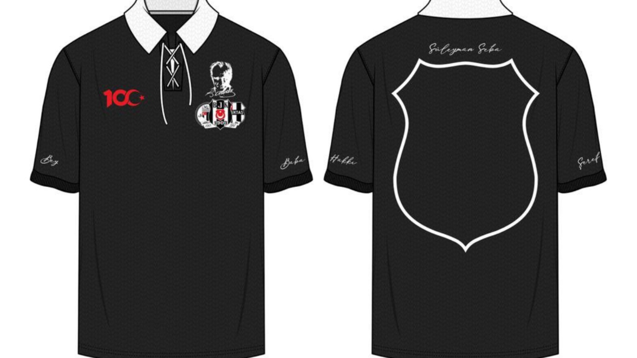 Beşiktaş'tan Hatayspor maçına özel forma