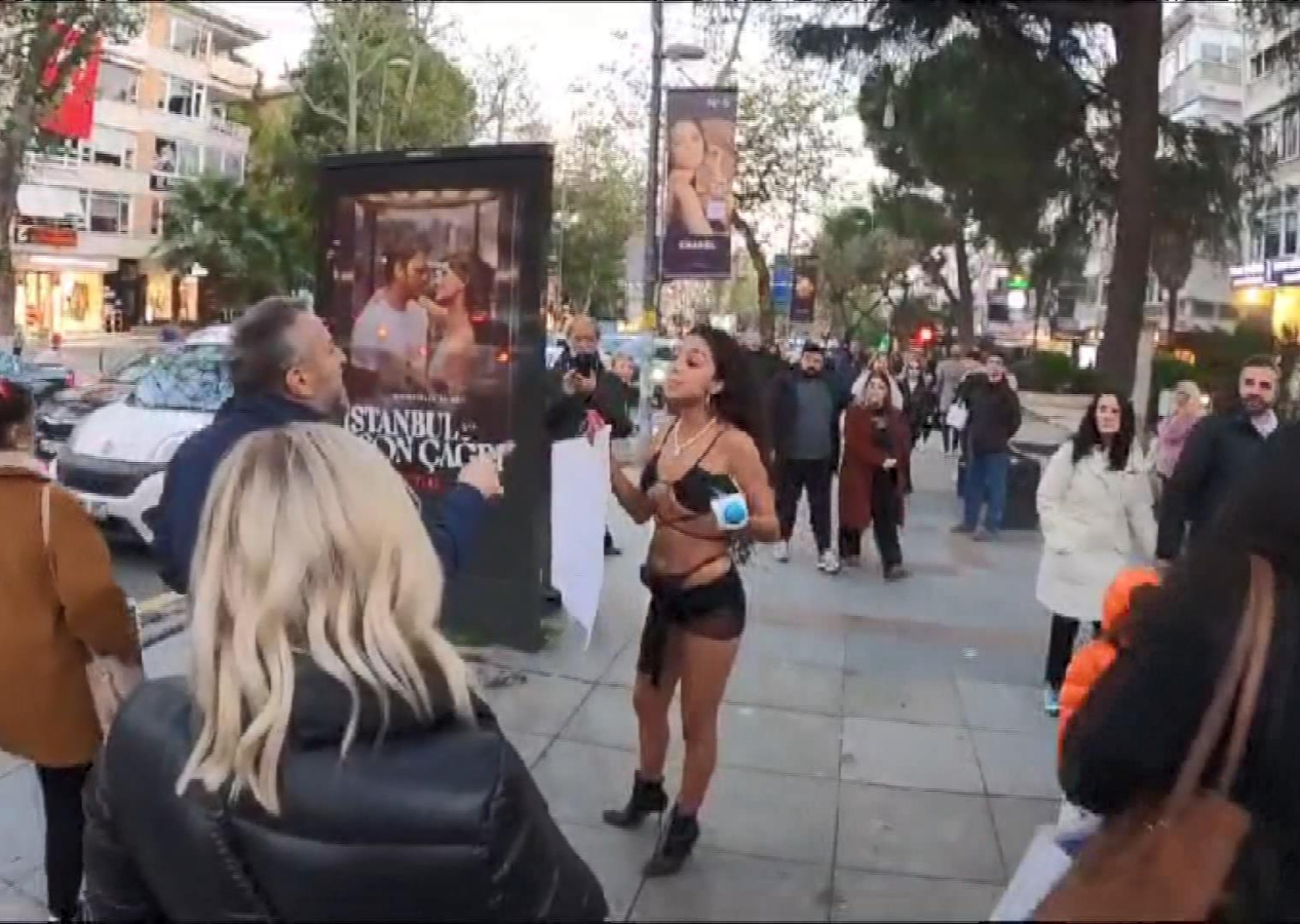Yarı çıplak protestolarıyla gündem olan Melisa Yaren Aydınalp hakkında karar çıktı