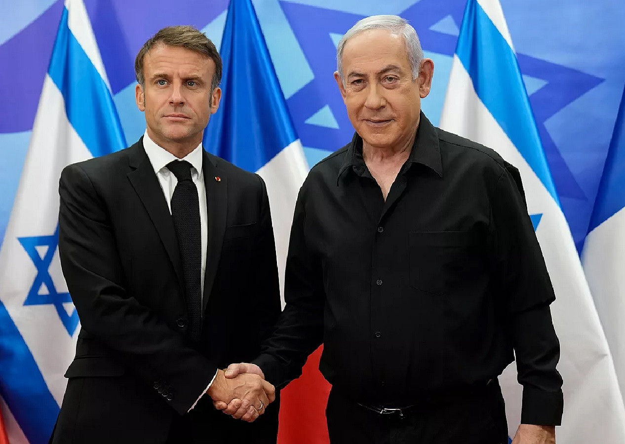 Bu açıklama kan dondurdu! Macron'dan İsrail saldırılarını aklayan açıklama...