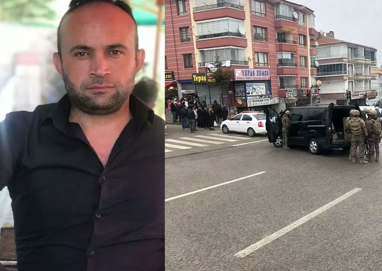 Ankara'da korkunç olay: Pompalıyla önce çevreye ateş açtı sonra kendini vurdu!