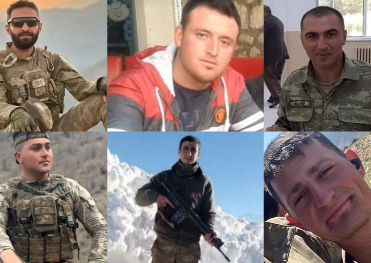Kahreden haber! 6 ilimize şehit ateşi düştü: Kuzey Irak'ta 6 asker şehit, 1 asker yaralı
