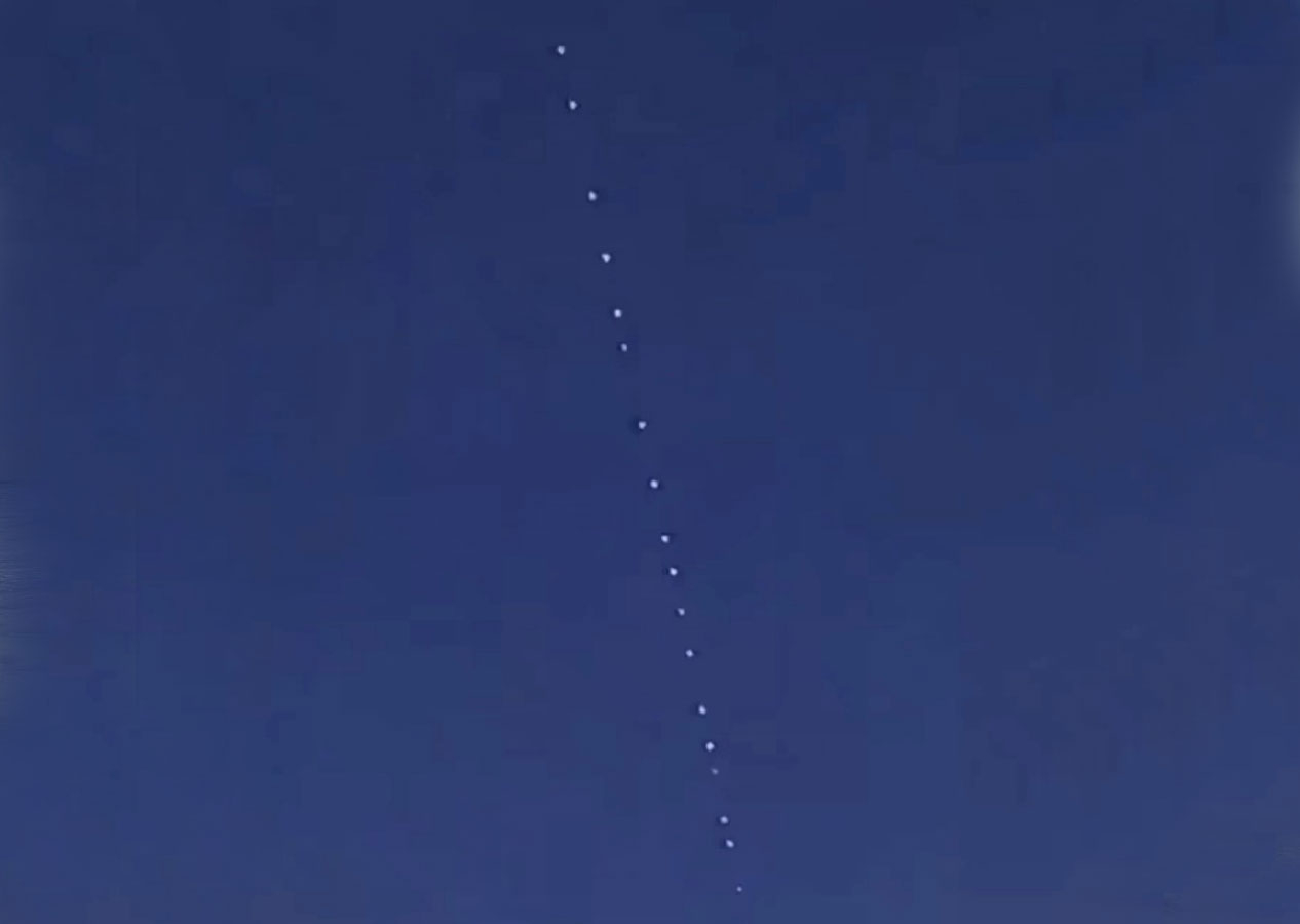 Starlink uyduları İstanbul semalarında! Görenler şoke oldu...