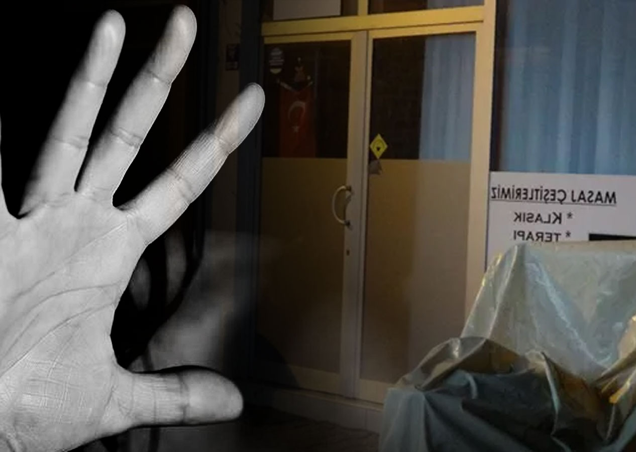 Masaj salonunda çalışan kadının yüzüne kezzap atıp kaçtı