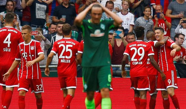 Lewandowski'den 3 dakikada 2 gol