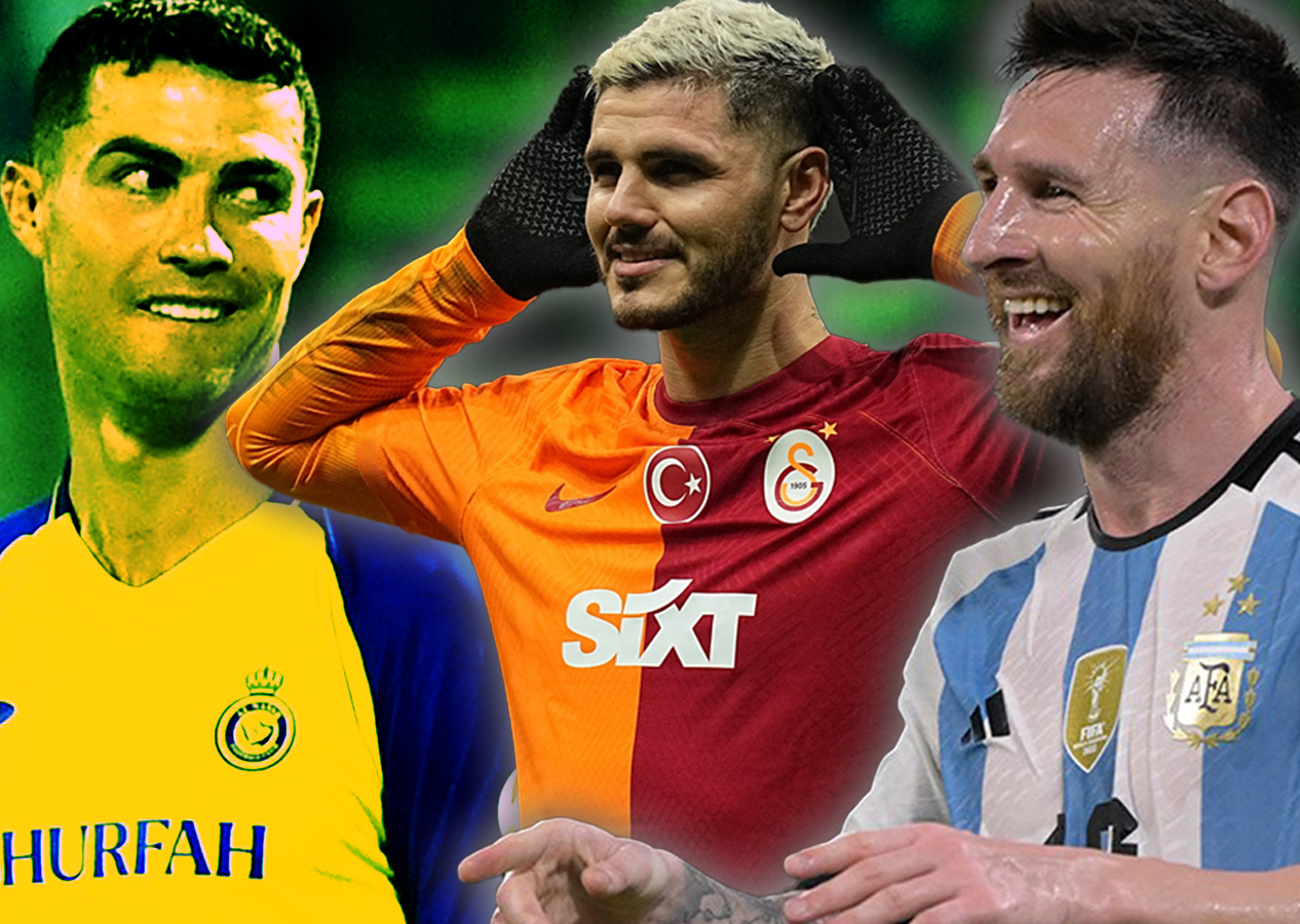 Lionel Messi'nin Dünya Kupası alması da işe yaramadı! Cristiano Ronaldo'dan inanılmaz fark: Türkiye'de Mauro Icardi zirvede yer alıyor