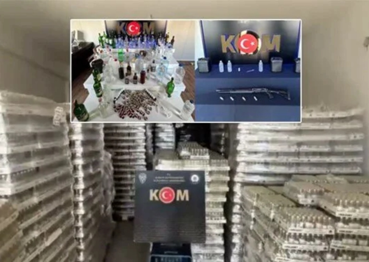 Yılbaşında zehirleyeceklerdi! 81 ilde sahte içki operasyonu: 187 ton alkole el konuldu!