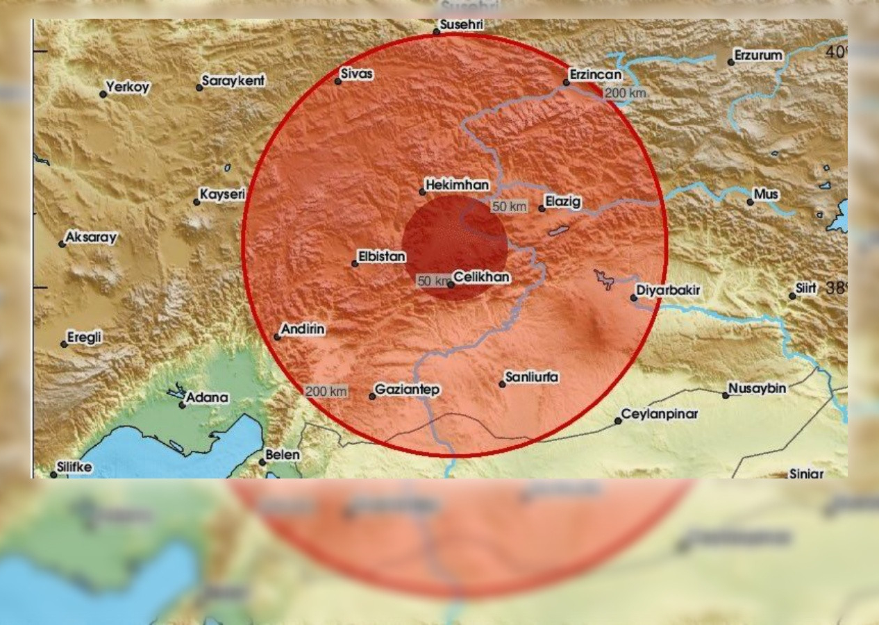 Malatya'da 4.6 büyüklüğünde deprem! Çevre iller de sallandı...