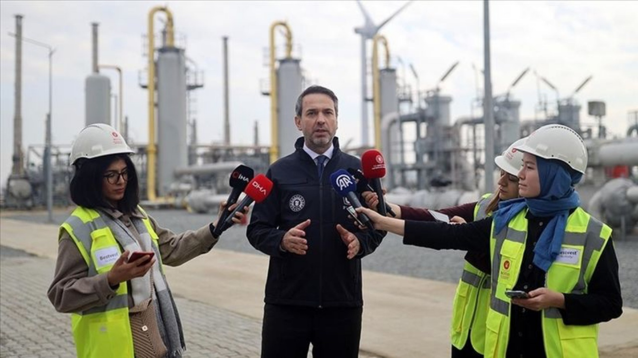 Bakan Bayraktar duyurdu! Silivri doğal gaz tesisi kışa hazır