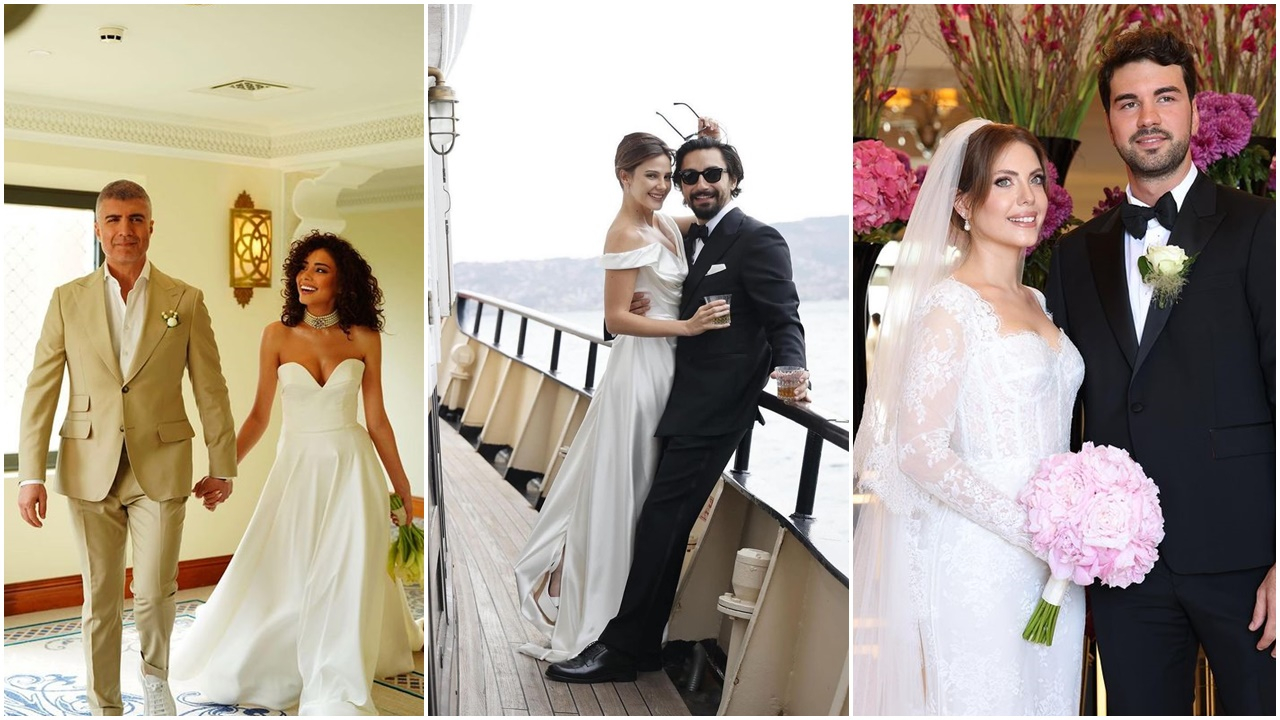 2023 onların yılı oldu! Eda Ece, Ezgi Mola, Alina Boz ve daha nicesi... İşte 2023 yılında evlenen ünlü isimler