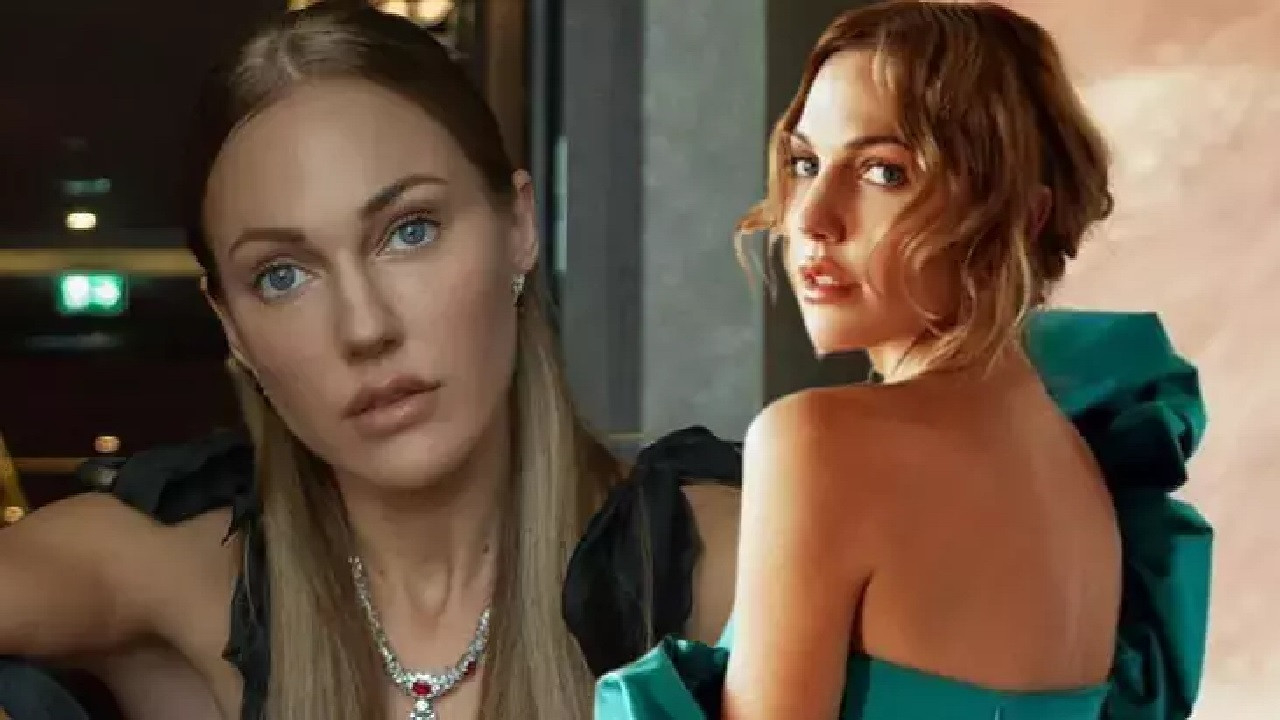 Meryem Uzerli'den Çırağan Sarayı’nda büyüleyen pozlar!