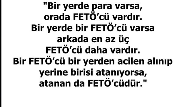 Bu söz ünlü bir bürokrata ait!