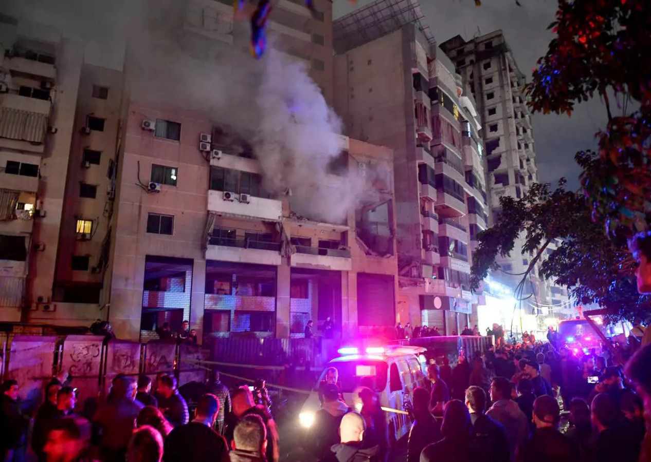 İsrail Hamas'ın Lübnan'daki karargahını vurdu! Hizbullah'ın kalesinde SİHA'lı suikast...