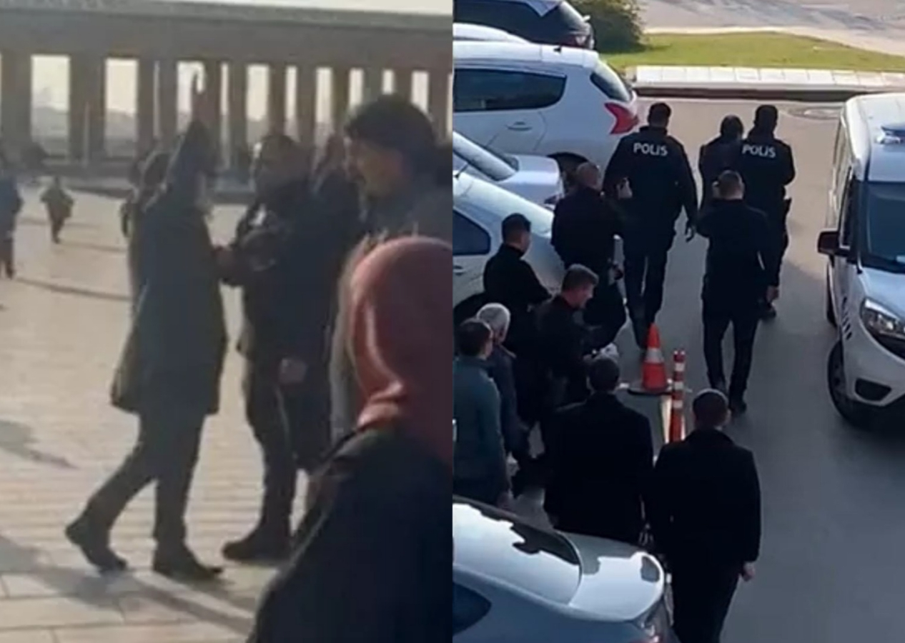 Anıtkabir'de Cumhuriyete lanet okuyup 'Şeriat gelecek' diye bağıran şahıs tutuklandı!