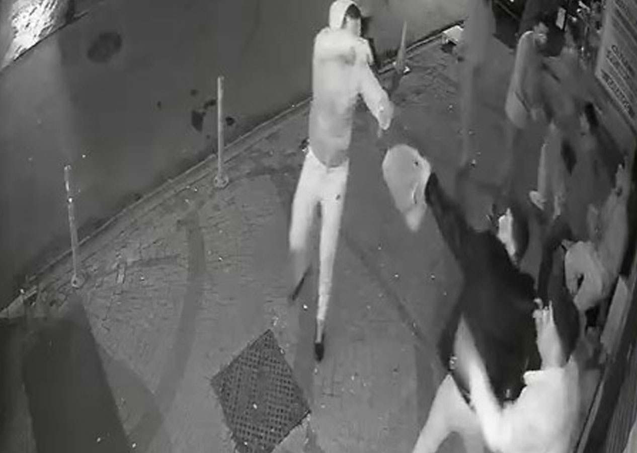Ümraniye'de tartıştığı kişilerin üzerine aracını sürmüştü o anlar kameraya yansıdı