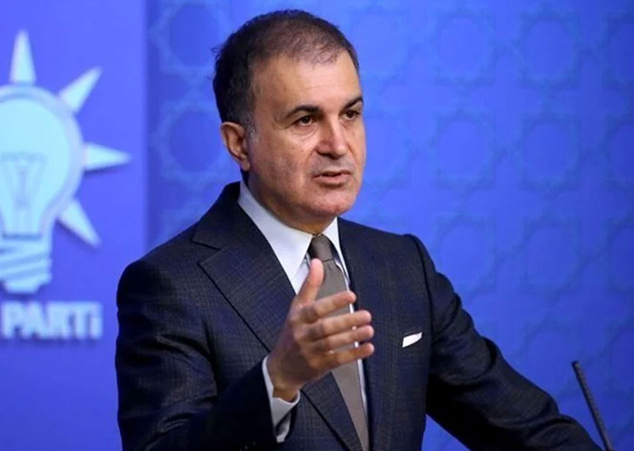 AK Parti Sözcüsü Ömer Çelik'ten provokatif saldırıya tepki: Hem cahillik hem barbarlık