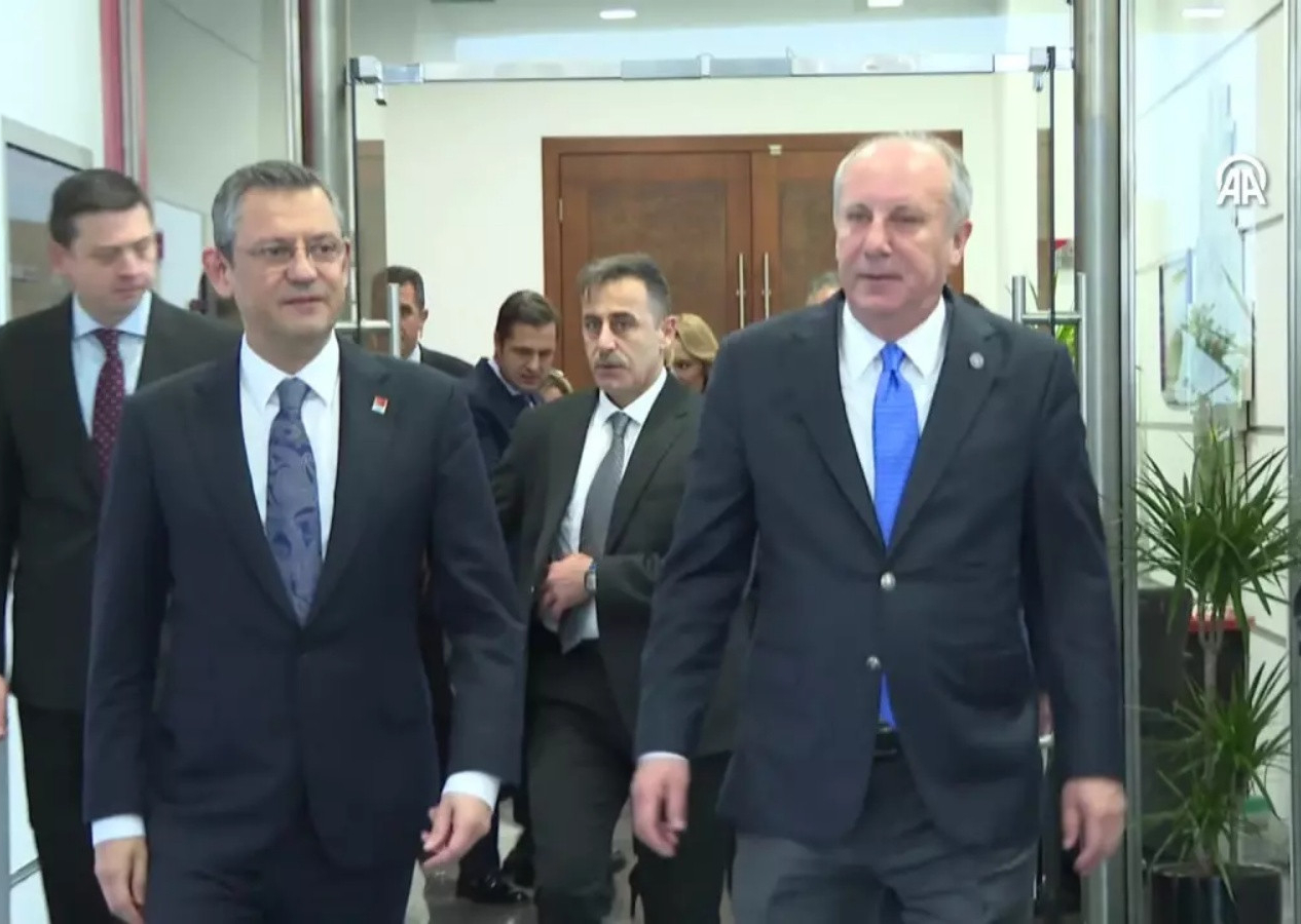 Özgür Özel ile Muharrem İnce arasında kritik görüşme! Muharrem İnce'den dikkat çeken seçim açıklaması...