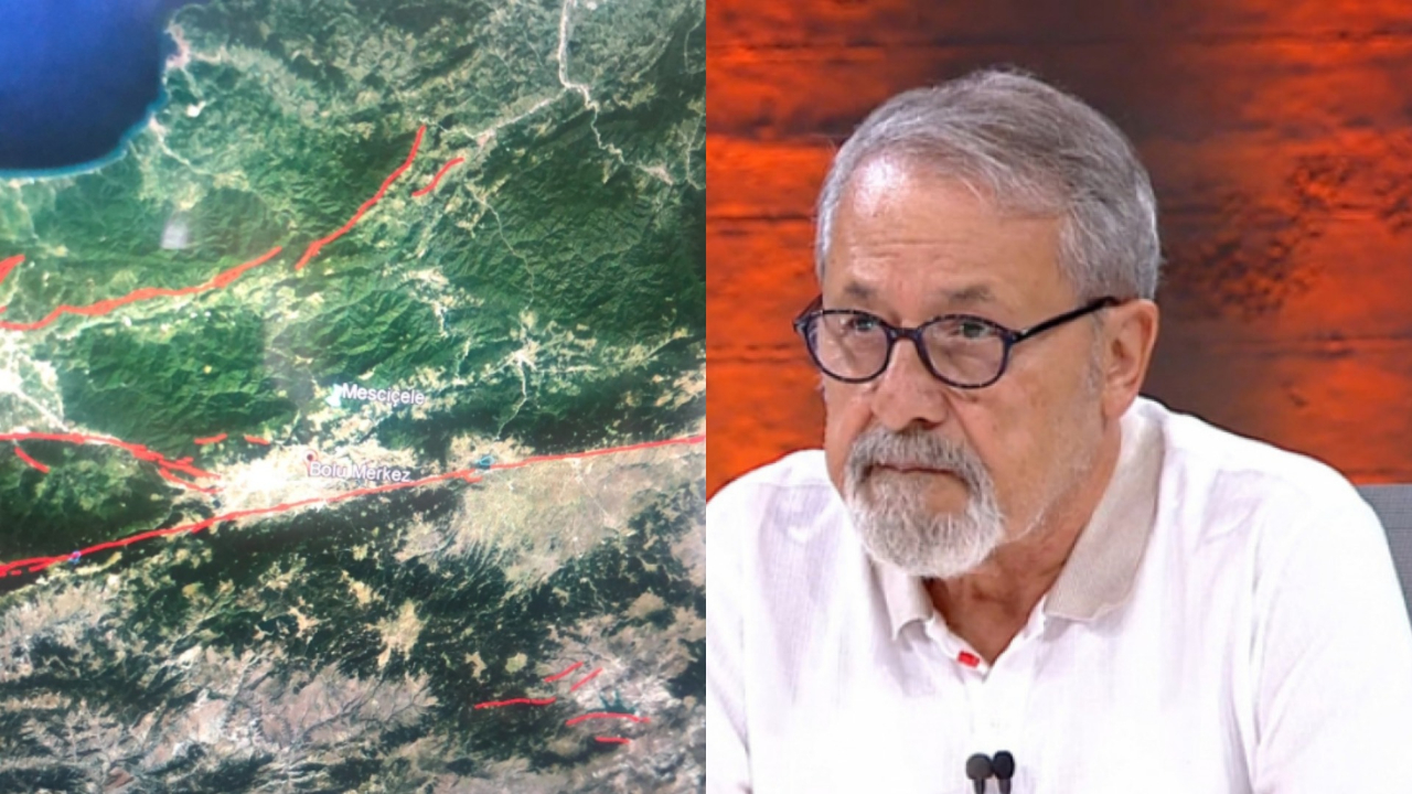 Bolu'daki 4,2'lik depreme Naci Görür'den ilk yorum: "Bu faylardan biri kırılmış olmalı"