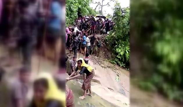 BM'ye acil çağrı: "Arakan'daki katliamı durdurun!" / VİDEO