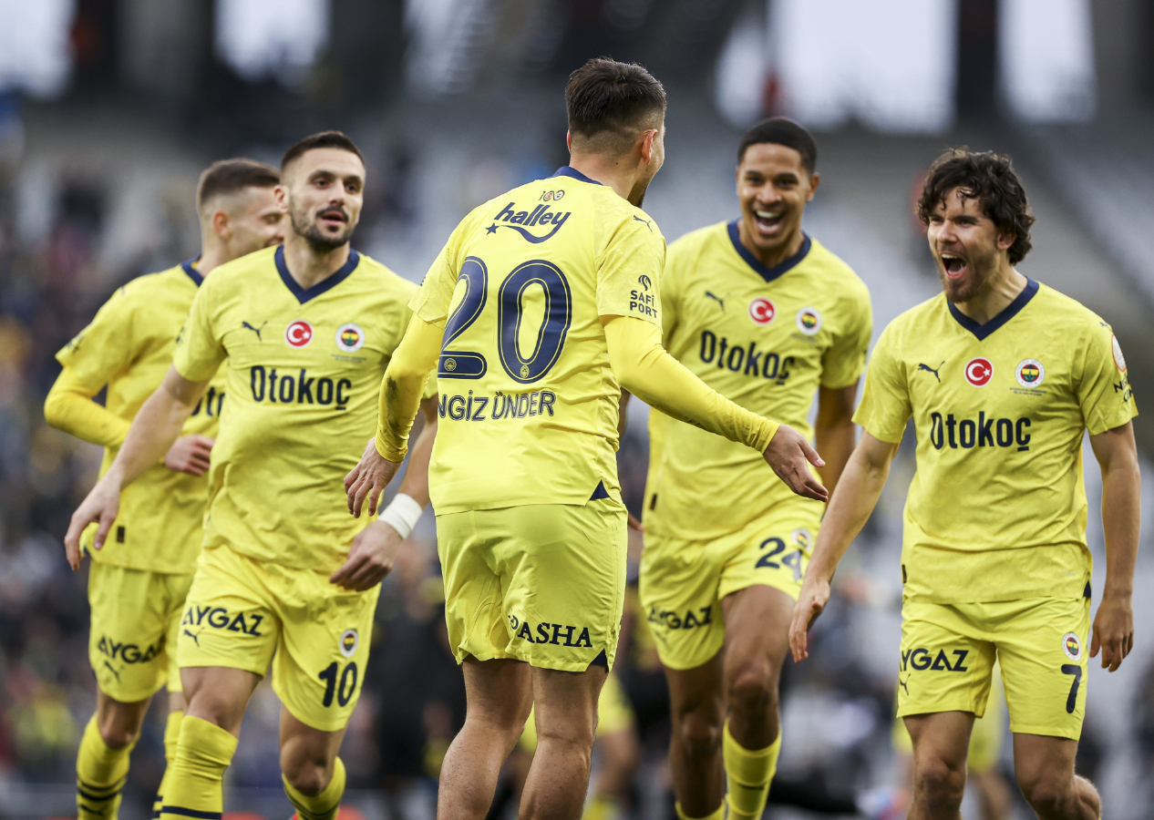 Cengiz Ünder coştu Fenerbahçe 5 golle kazandı