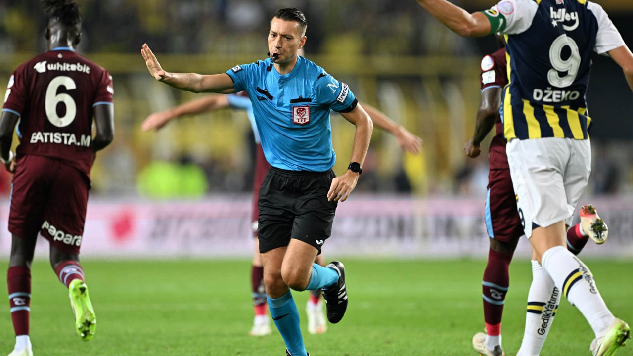 Süper Lig'de 16. hafta maçlarını yönetecek hakemler açıklandı